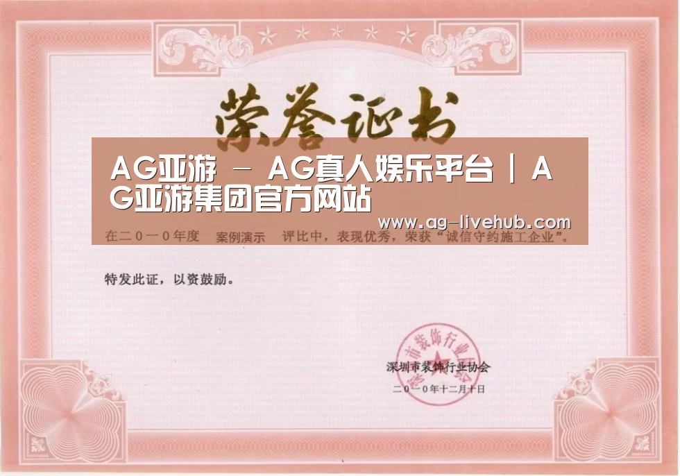 荣誉证书一(图1)